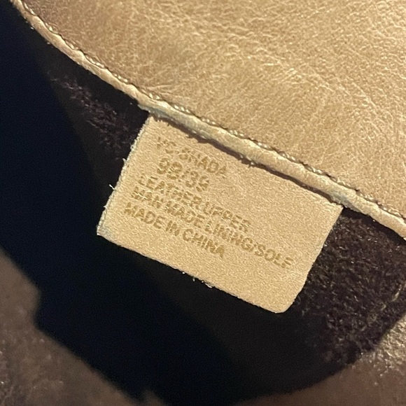 Vince Camuto Shada Distressed Leather Mid Calf Buckle Boots Size 9 boho moto - Picture 12 of 15